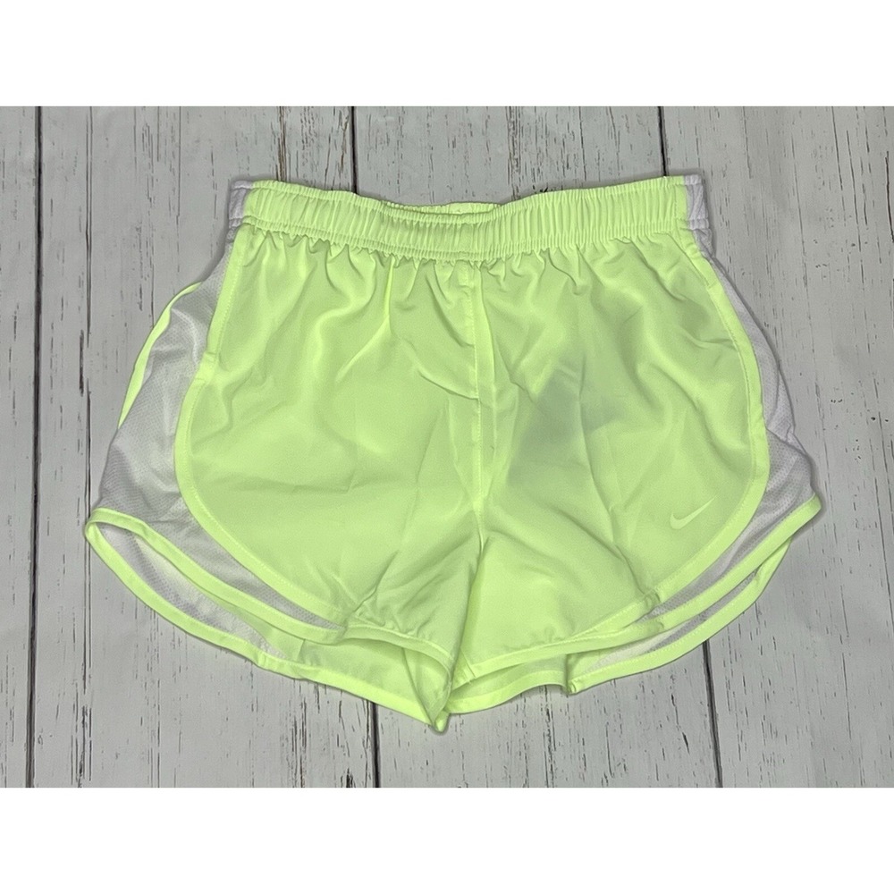 Nike Women's‎ Dry Tempo Running Shorts Green Size XS CU8890-703 New
